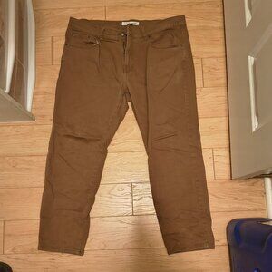 Brown Soft Denim Jeans